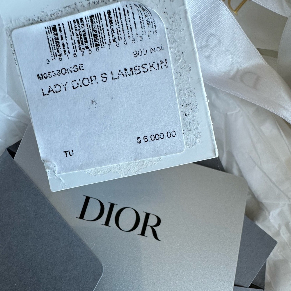 Used Lady Dior Small Black - Picture 2 of 14